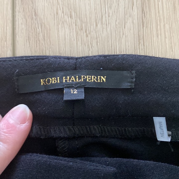 EUC Kobi Halperin Size 12 Black Professional Women’s Work Pants Slacks - Picture 4 of 8